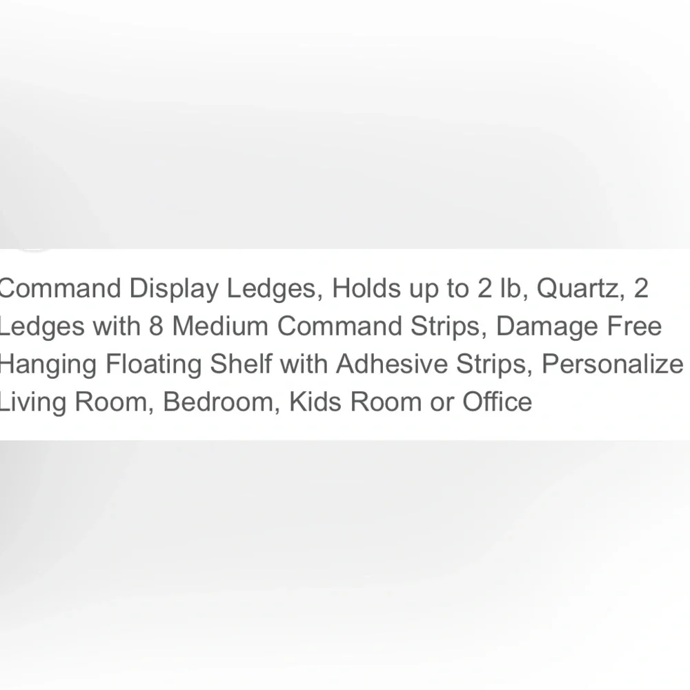 Command Display Ledges - Picture 7 of 7